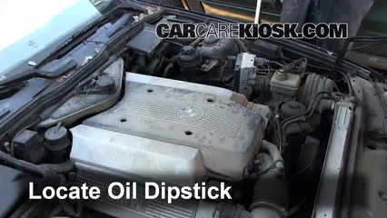 1995 BMW 540i 4.0L V8 Oil Check Oil Level